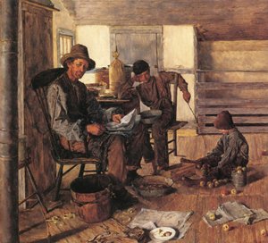 Descanso por la tarde de Louis Charles Moeller